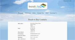Desktop Screenshot of basalttobay.org.au